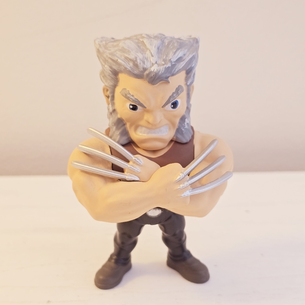 Marvel Wolverine Logan Collectible Figure with Black Boots